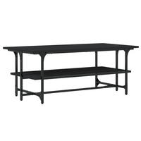 COUCHTISCH Schwarz 100x50x40 cm Holzwerkstoff - Schwarz, Holzwerkstoff (100/50/40cm) - furnicato