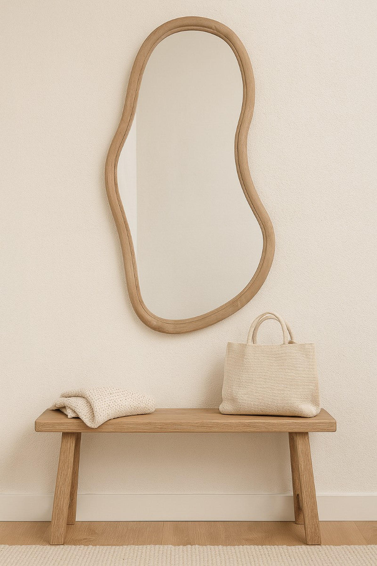 SPIEGEL Sophie Braun 4/63/120 cm - Braun, Glas (63/120/4cm) - Livingfurn