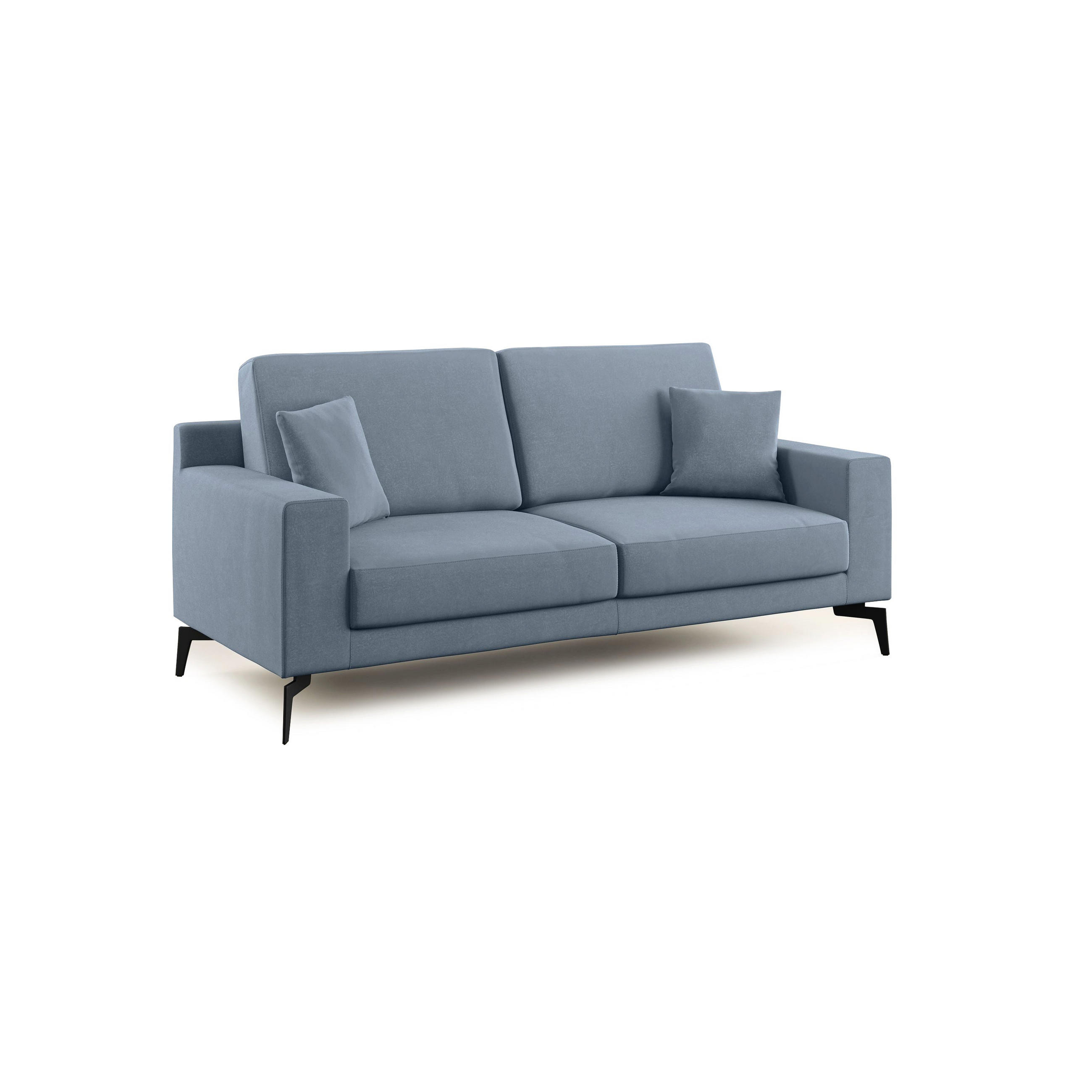 LINEARSOFA Prestige - Petrol, Textil (206/95/91cm) - Divani.store