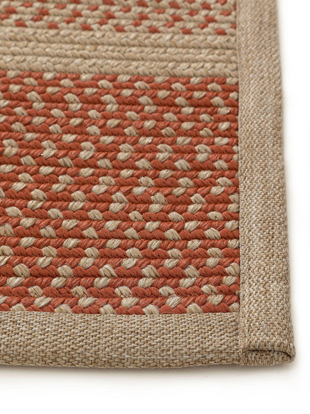 OUTDOORTEPPICH Nandi Terracotta 120x170 cm - Terra cotta, Textil (120/170cm) - benuta Nest