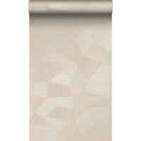 TAPETE 3D-Muster 53 cm x 10.05 m - Beige, Papier (53/1000cm) - Origin Wallcoverings