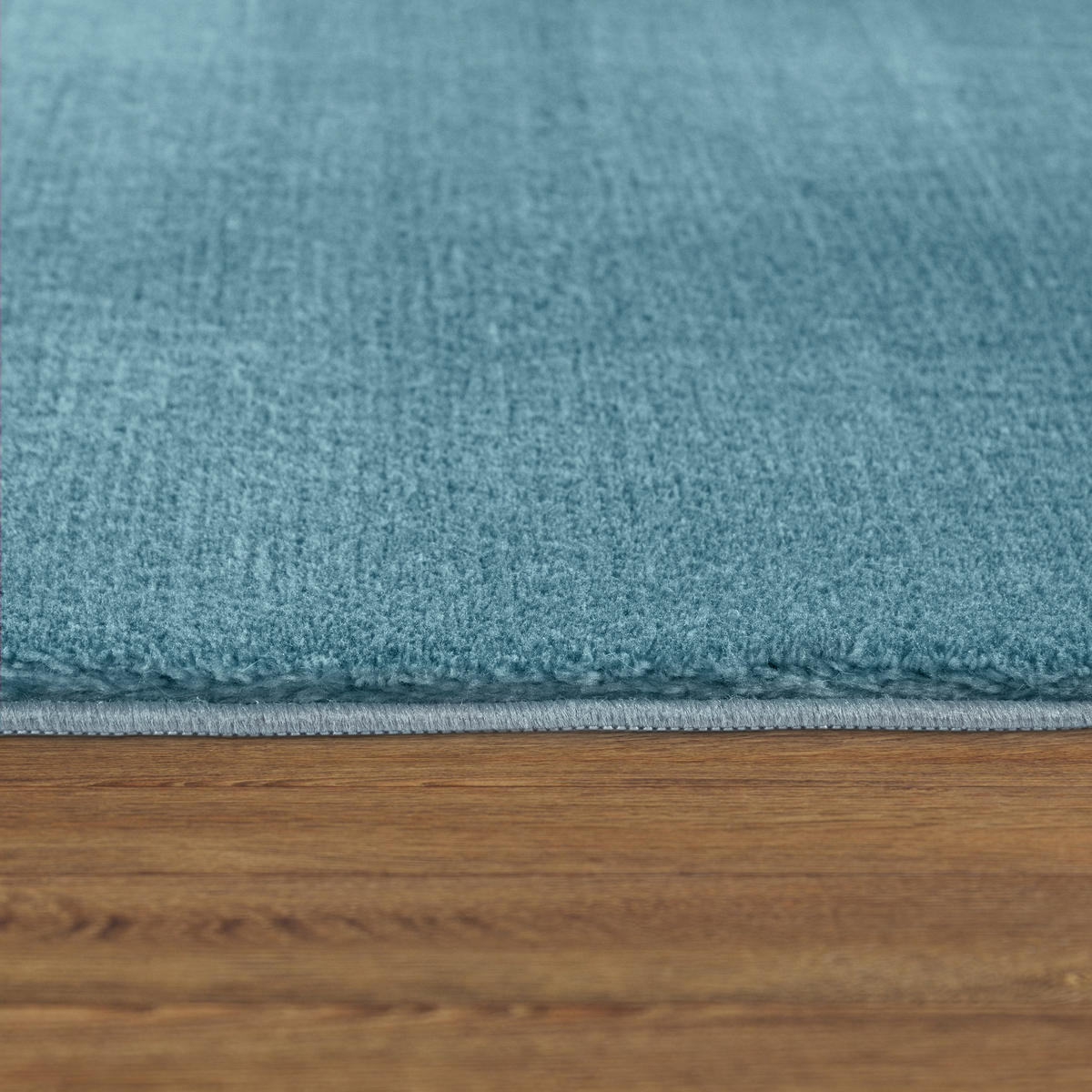 KURZFLORTEPPICH 80/80 cm Cadiz 630 - Türkis, Textil (80/80cm) - Paco Home