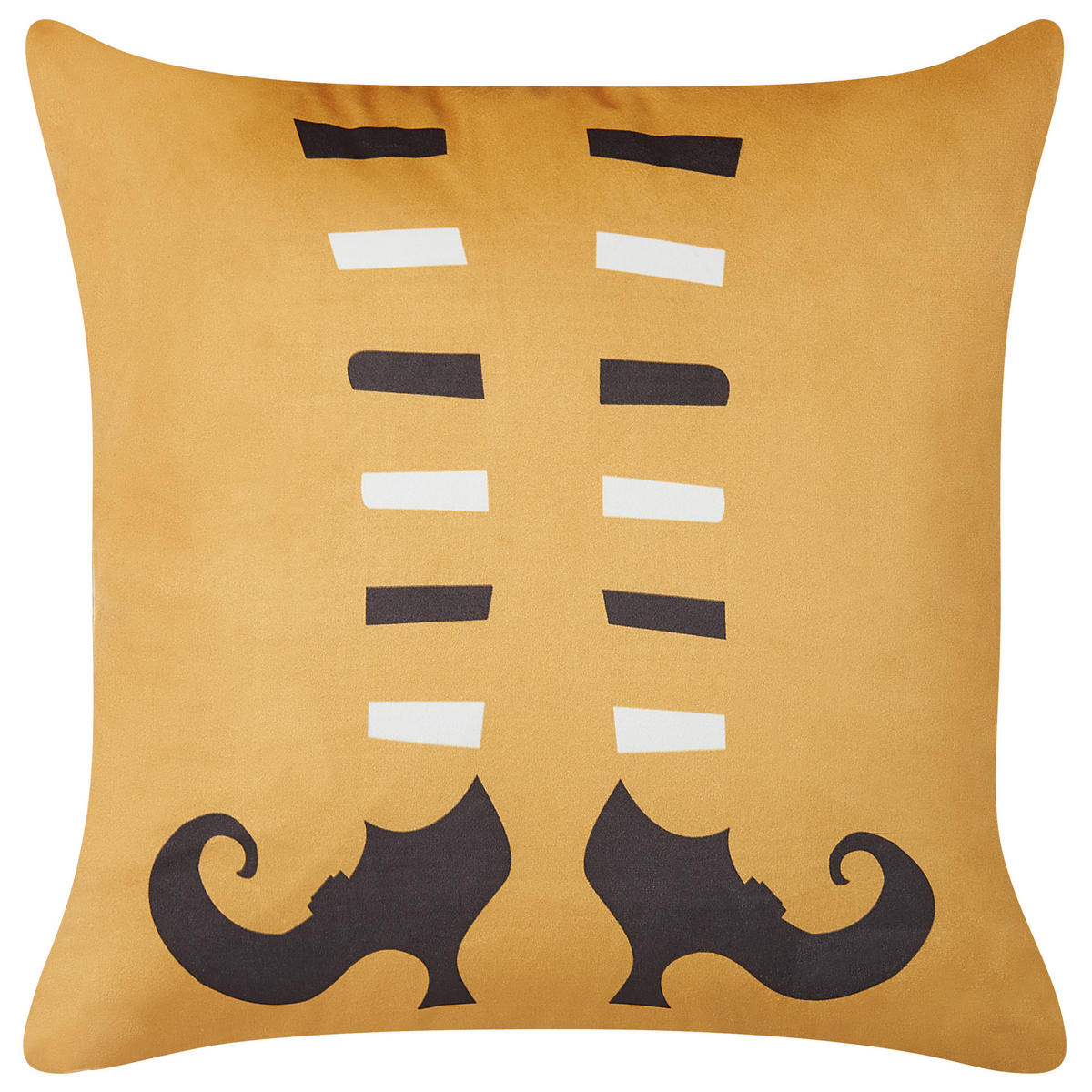 DEKOKISSEN 2er-Set Orange 45/45 cm Covasna - Orange, Textil (45/45cm) - Beliani