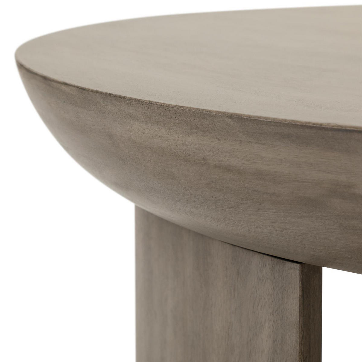 COUCHTISCH KUMASI grau - Grau, Holz (90/90/39cm) - IDIMEX