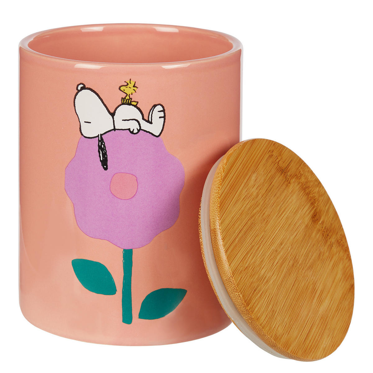 AUFBEWAHRUNGSDOSE Peanuts - Pink, Keramik (12/16/12cm) - Butlers