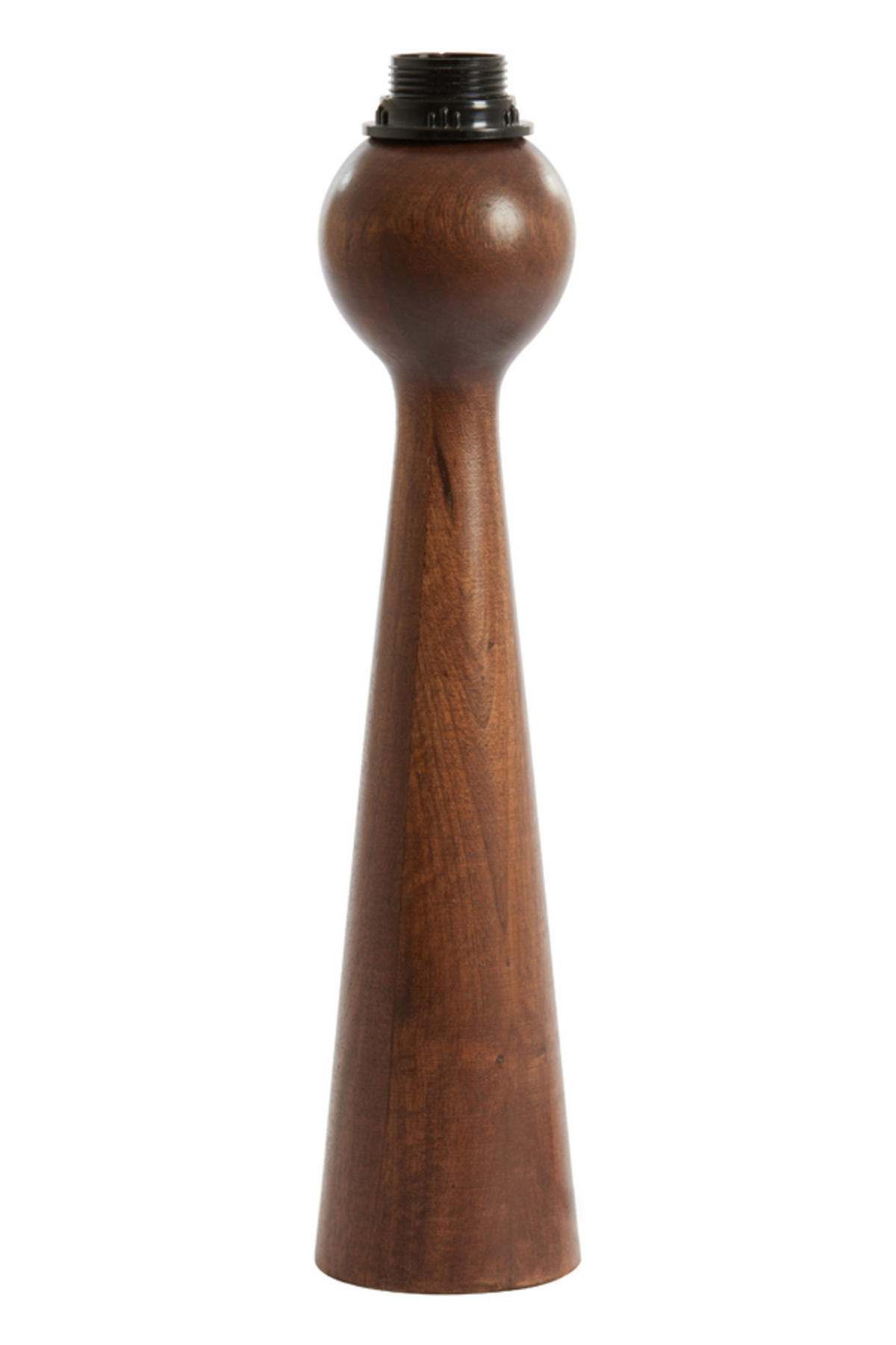 LAMPENFUSS Festina Braun Ø9/40 cm - Rot, Holz (9/9/40cm) - Light & Living