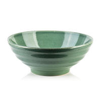 SCHALE Basic Nature Grün 20/20/8 cm Keramik - Grün, Keramik (20cm) - Mondex