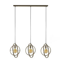 HÄNGELAMPE Turn - Beige - 30/130/150 cm - Beige, Metall (130/8/150cm) - Hoyz Collection