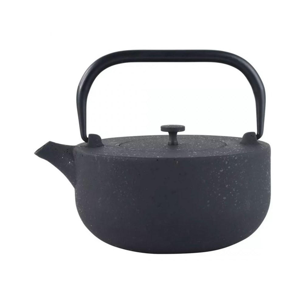 TEEKANNE Schwarz 10/10/13 cm KH1844 - Schwarz, Metall (1.1L) - Kinghoff 