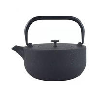 TEEKANNE Schwarz 10/10/13 cm KH1844 - Schwarz, Metall (1.1L) - Kinghoff 