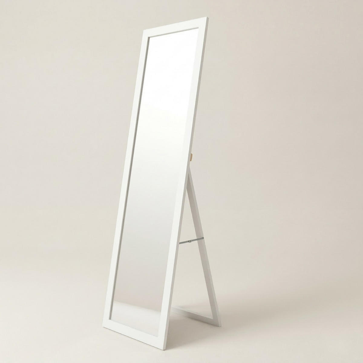 STANDSPIEGEL Vivid 170 x 50 cm - Weiß, Glas (50/170/2cm) - EDAXO