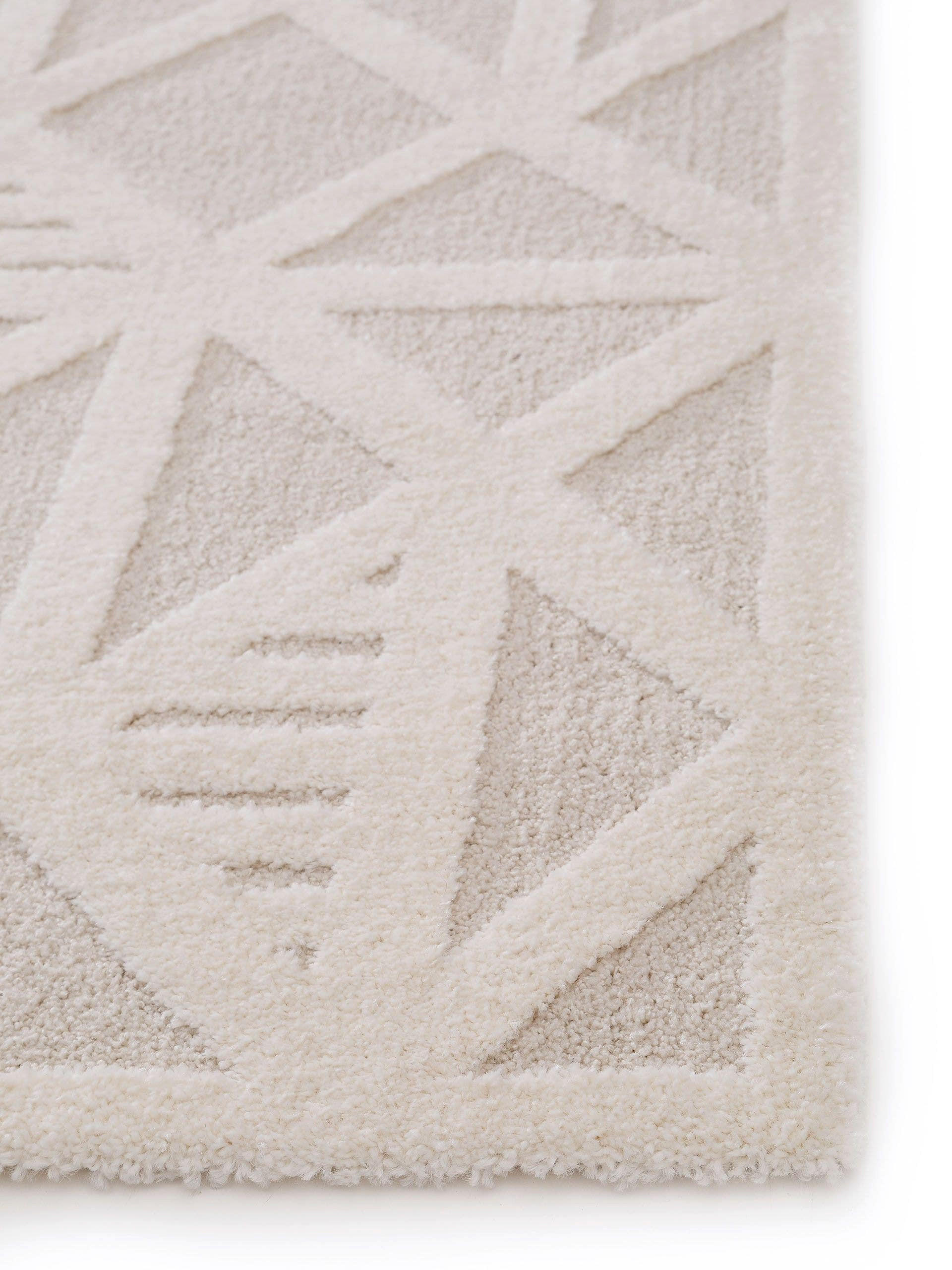 Thumbnail - benuta Nest Teppich, Creme, Textil, Abstrakt, Rechteckig, 240x340 cm, Oeko-Tex® Standard 100, wasserabweisend, Teppiche ...