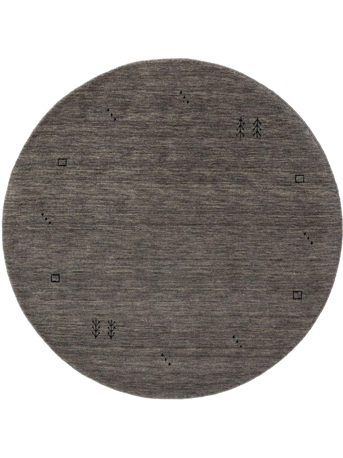 Kunstloft Teppich Grau 160x1 cm