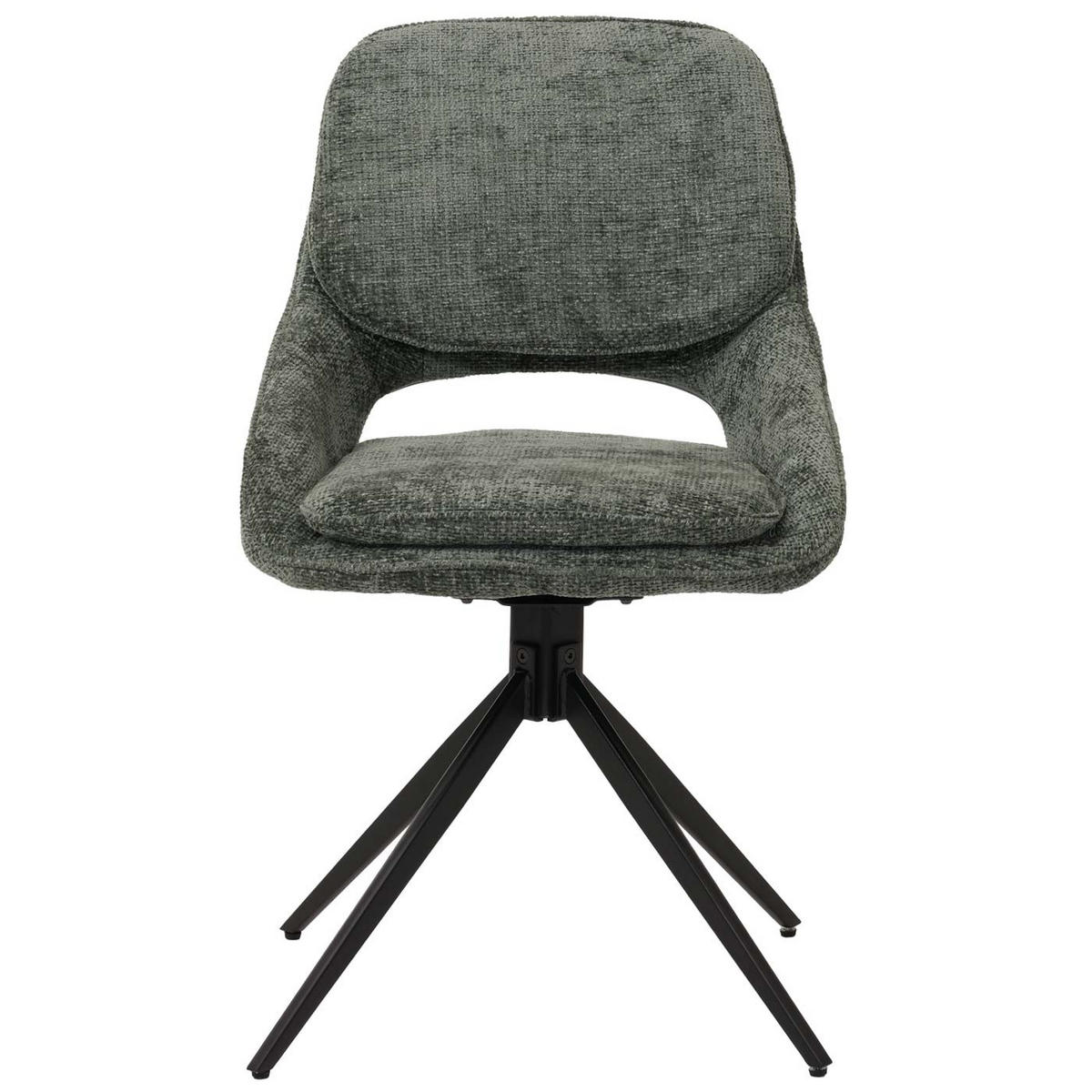 ESSZIMMERSTUHL Grün 2er-Set - Grün, Textil (55/87/55cm) - MCW