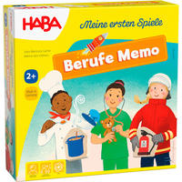 MEINE ERSTEN SPIELE - Berufe Memo, ab 23 Jahre - Multicolor, Naturmaterialien (21.9/6.7/21.9cm) - Haba