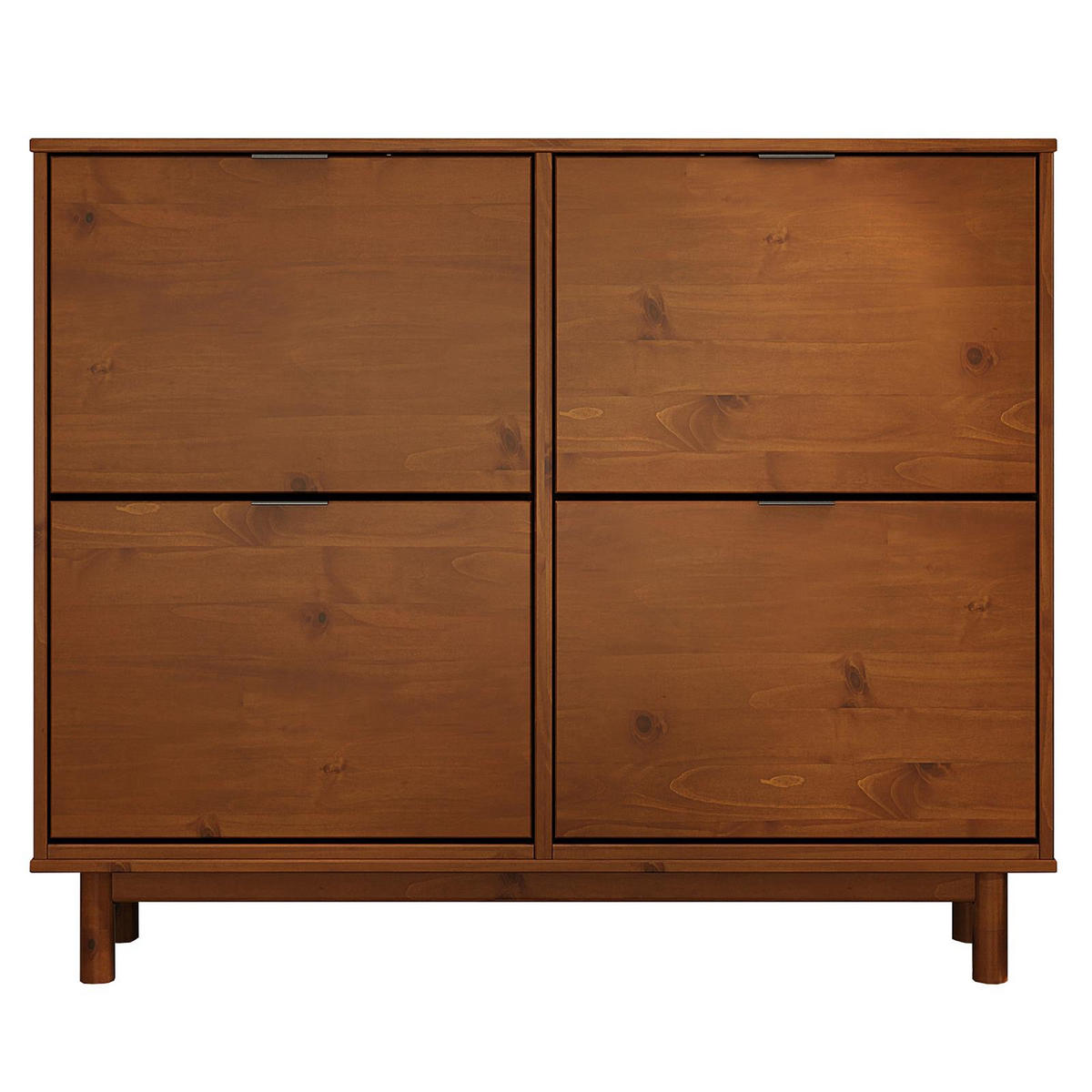 SCHUHKIPPER JONTE Kastanie - Kastanienfarben, Holz (116/96/25cm) - IDIMEX