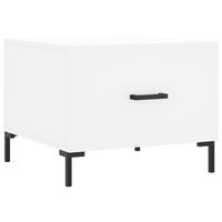 COUCHTISCH Weiß 50x50x40 cm Holzwerkstoff - Weiß, Holzwerkstoff (50/50/40cm) - furnicato