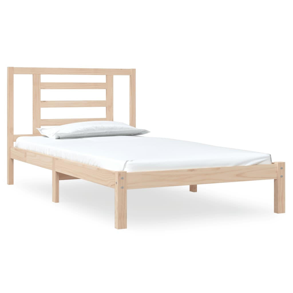 BETT Neary 95.5/205.5 cm - Braun, Holz (90/200cm) - Nettlife