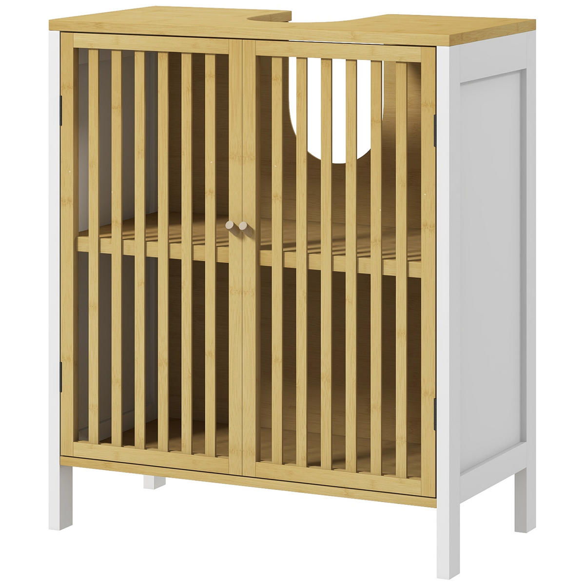 HÄNGESCHRANK Weiß 1 Stück - Weiß, Kunststoff (60/70/30cm) - GiPP