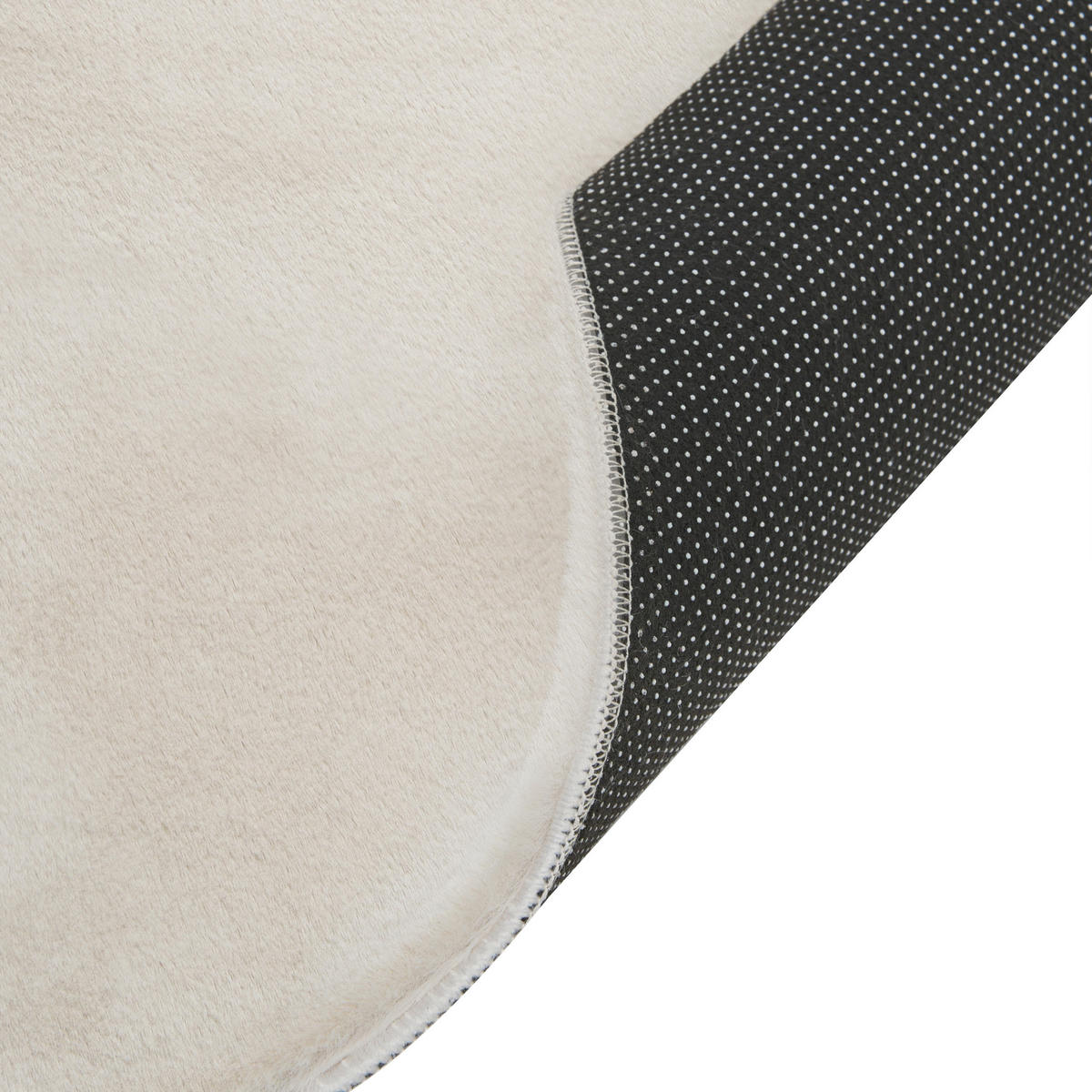 KOBEREC Světle béžový 160/230 cm Dawa - béžová, plast (160/230cm) - Beliani