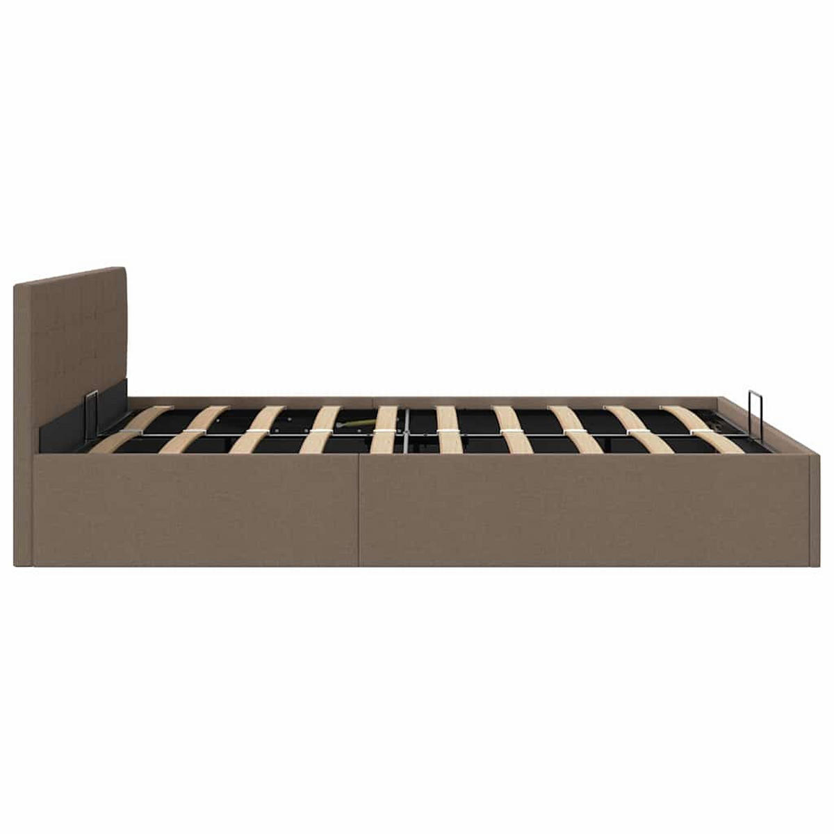 METALLBETT Hutto 168/211 cm - Grau, Metall (160/200cm) - Nettlife