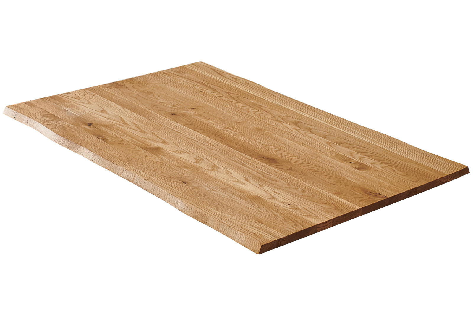 TISCHPLATTE SESSA - Beige/Schwarz, Holz/Metall (80/120/3cm) - SAM