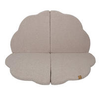 SPIELMATTE für Kinder, Wolke, Bearly, Hellgrau - Hellgrau, Textil (160/160cm) - MeowBaby