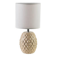 TISCHLAMPE Beige 10/14/28.5 cm Keramik - Beige, Keramik (10/14/28.5cm) - Mondex