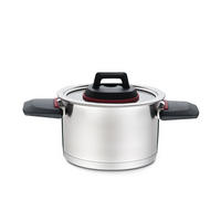 TOPF Silber 30/20/12.5 cm MR353020 - Silberfarben, Metall (20cm) - Maestro 