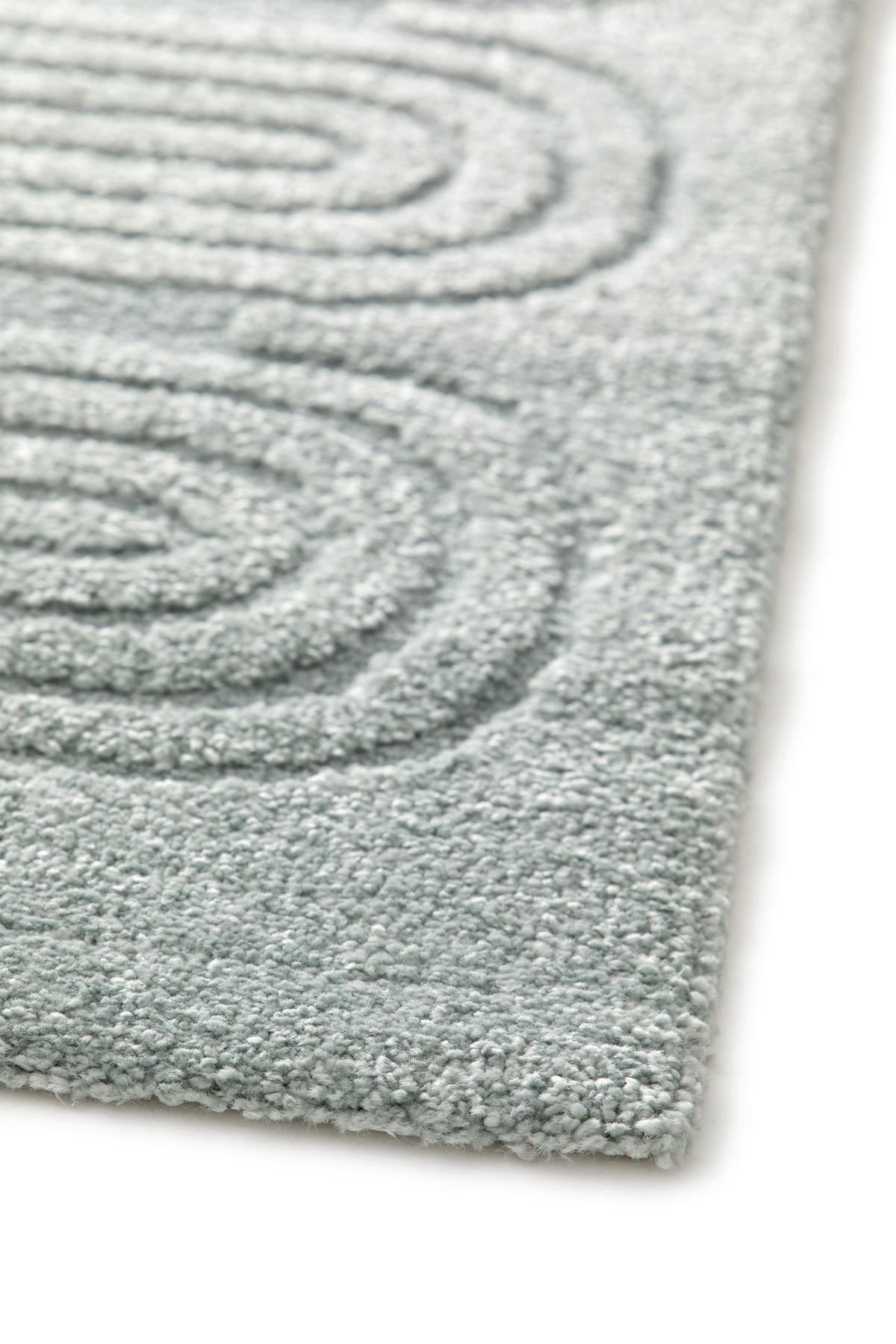 TEPPICH sehr weich mit Relief-Effekt blau - Blau, Textil (160/230cm) - AFK Living