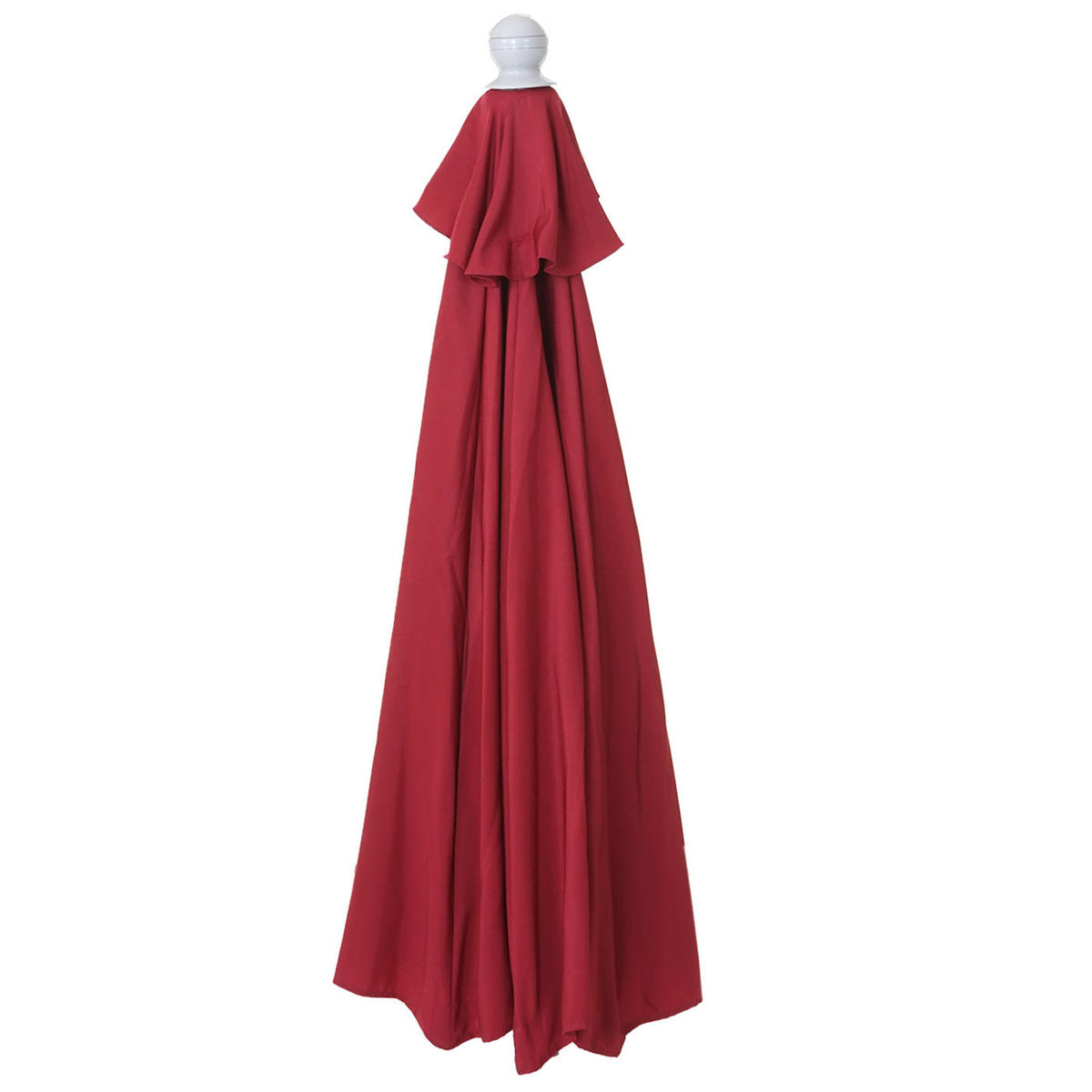 SONNENSCHIRM I HALBRUND UV 50+ Bordeaux - Bordeaux, Textil (260/135cm) - MCW