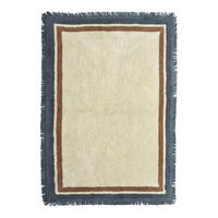 KINDERTEPPICH aus Baumwolle blau - Blau, Naturmaterialien (200/290cm) - AFK Living