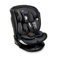 KINDERSITZ Estate i-Size dunkelgrau (40-150cm) Isofix, Stützbein, Sitz 360° drehbar - Grau, Kunststoff (47/62/52cm) - Lorelli