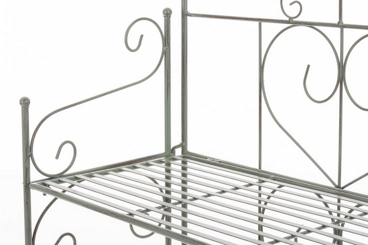 REGAL Lenna antik-grün - Grün, Metall (60/160/30cm) - TPFGarden