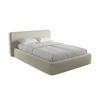 POLSTERBETT mit Bettkasten und Lattenrost 180x225 Beige - Beige/Creme, Kunststoff/Textil (140/200cm) - Makamii