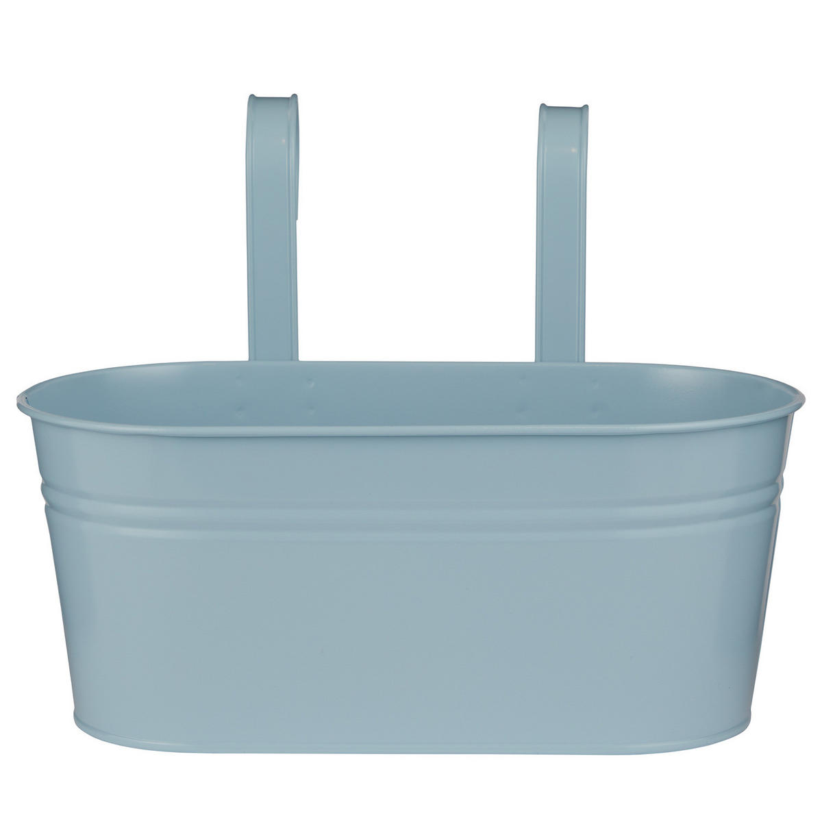 HÄNGETOPF Zinc - Hellblau, Metall (14cm) - Butlers