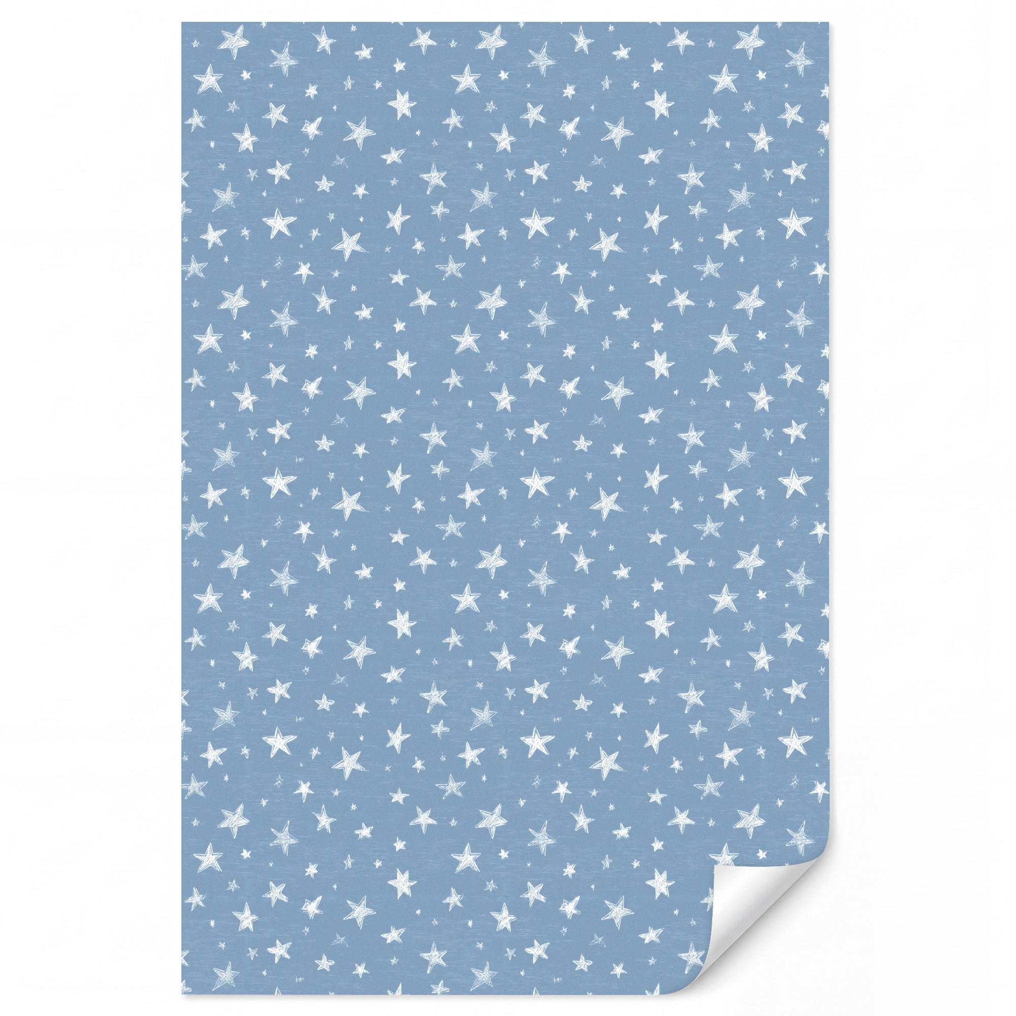 OnlyWow Kindertapete Hellblau 180x260 cm