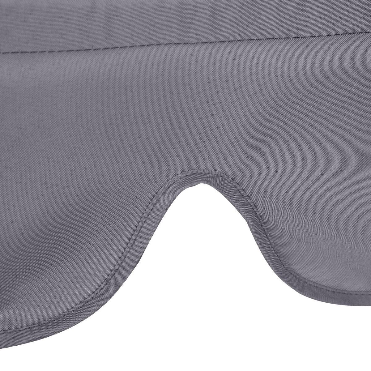 SCHAUKELKISSEN DE-17720 3-Sitzer mit Befestigungsbändern Dunkelgrau - Dunkelgrau, Textil (130/45/5cm) - ComfortXL