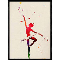 POSTER Ballerina 30X40cm Rahmenlos - Klar, Papier (30/5/40cm) - Nacnic