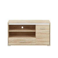 LOWBOARD Avo Sonoma Eiche, Absetzung austauschbar 120 / 34 / 66cm - Braun/Sonoma Eiche, Holz/Holzwerkstoff (120/66/34cm) - Feldmann-Wohnen