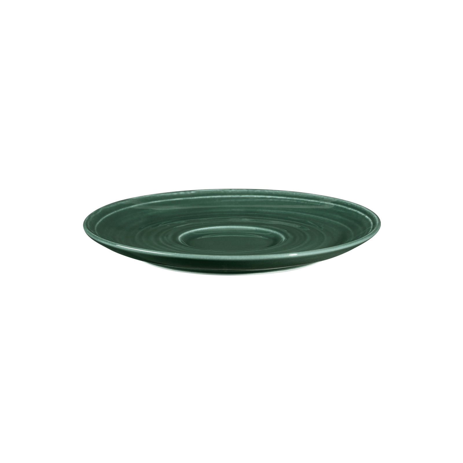 KOMBI-UNTERTASSEN Terra Moosgrün ø 16,1 cm 6er Set - Dunkelgrün, Keramik (16.1cm) - Seltmann Weiden