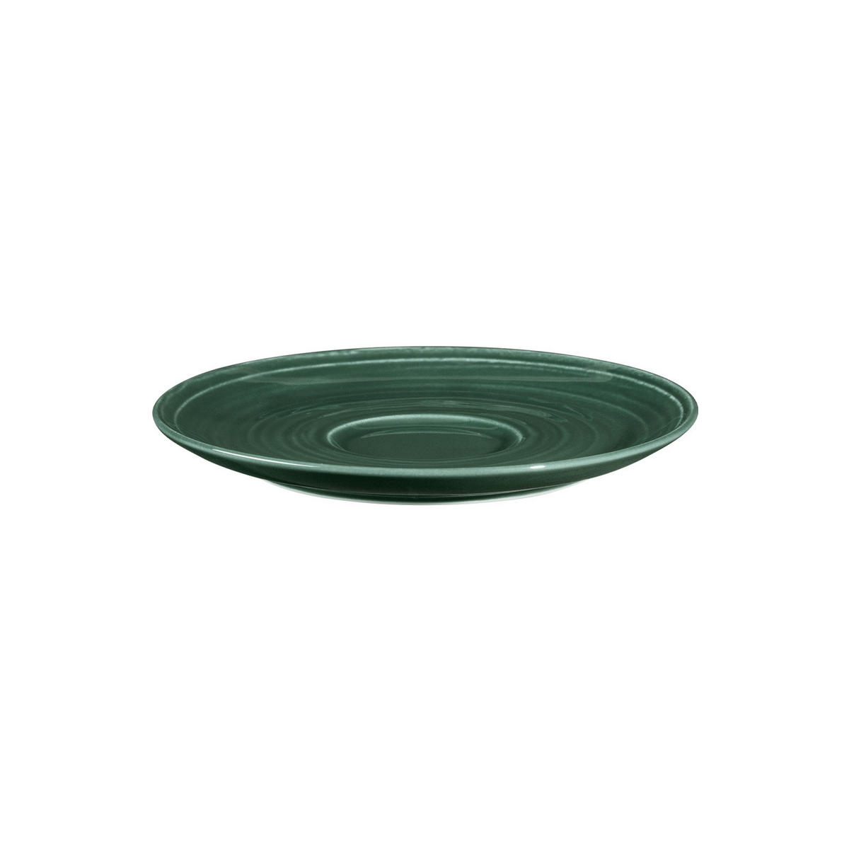 KOMBI-UNTERTASSEN Terra Moosgrün ø 16,1 cm 6er Set - Dunkelgrün, Keramik (16.1cm) - Seltmann Weiden