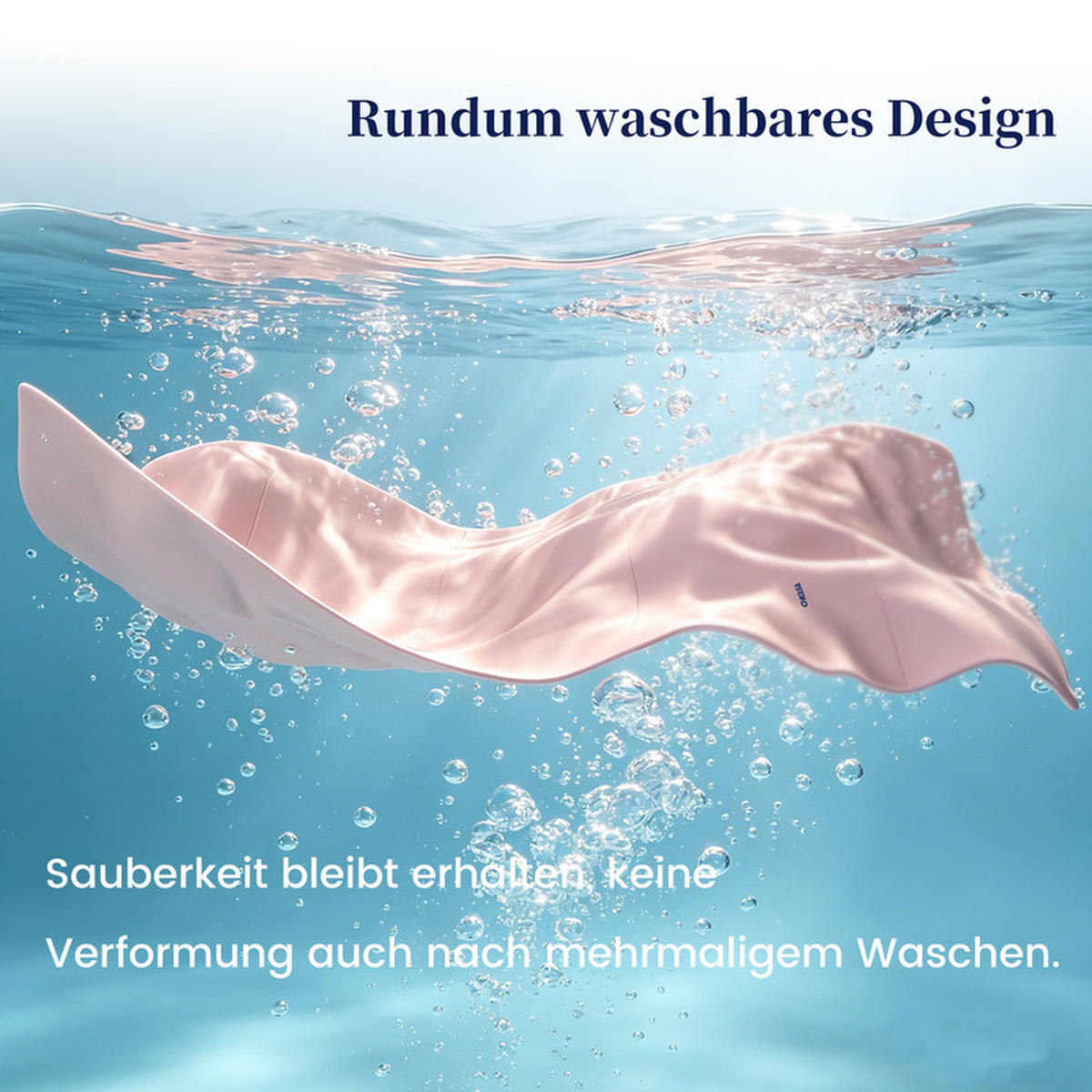 SOMMERDECKE 135x200 cm Rosa kühlend antibakteriell leicht atmungsaktiv wendbar OEKO-TEX® - Rosa, Textil (135/200cm) - CHICASA