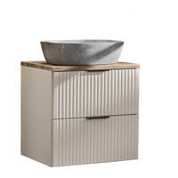 WASCHTISCH Adelaide-56 - Beige, Holzwerkstoff (61/73/47cm) - Lomado