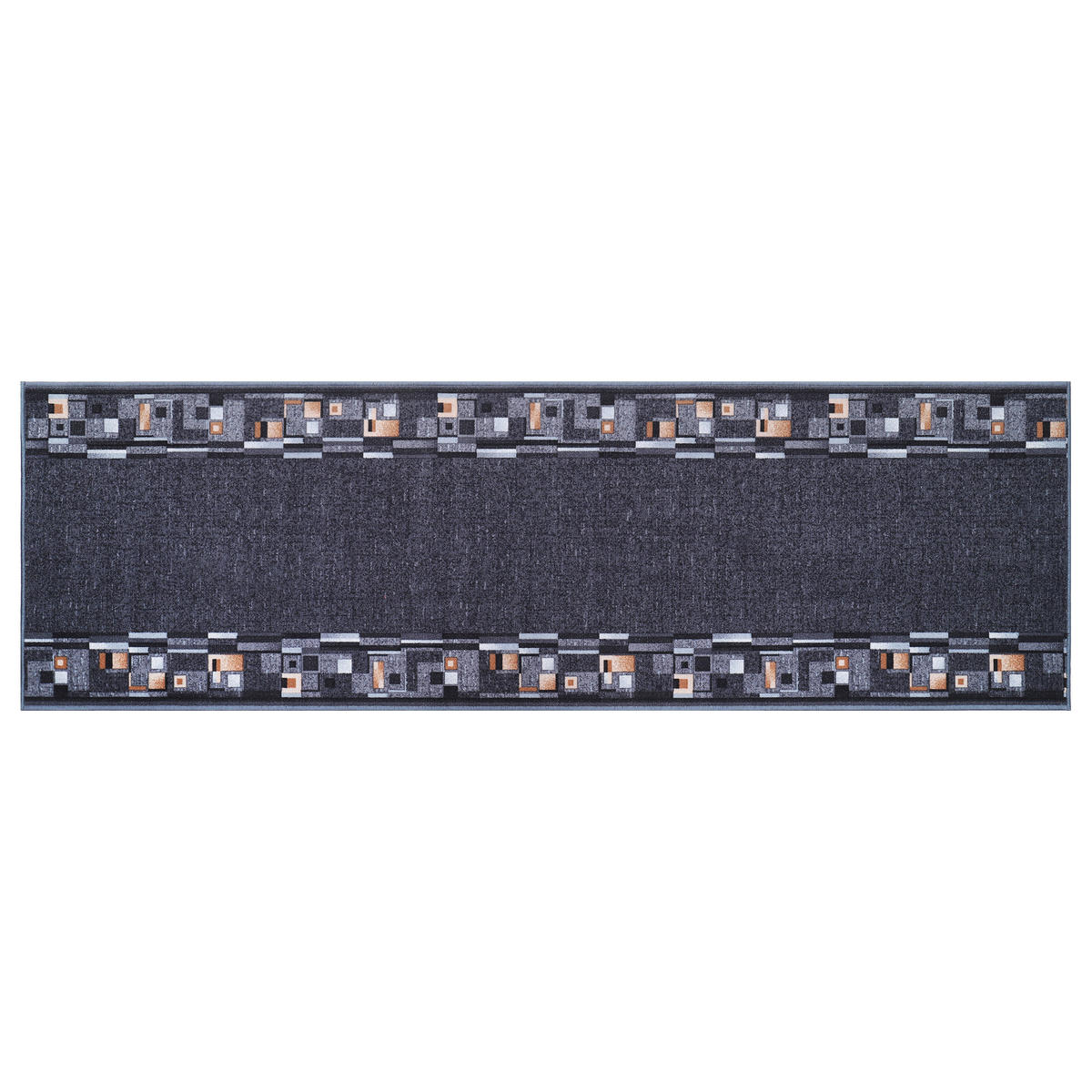 TEPPICHLÄUFER Anti-Rutsch Hellgrau rutschfest Gummiunterlage 67/700 cm - Hellgrau, Textil (67/700cm) - Tapiso