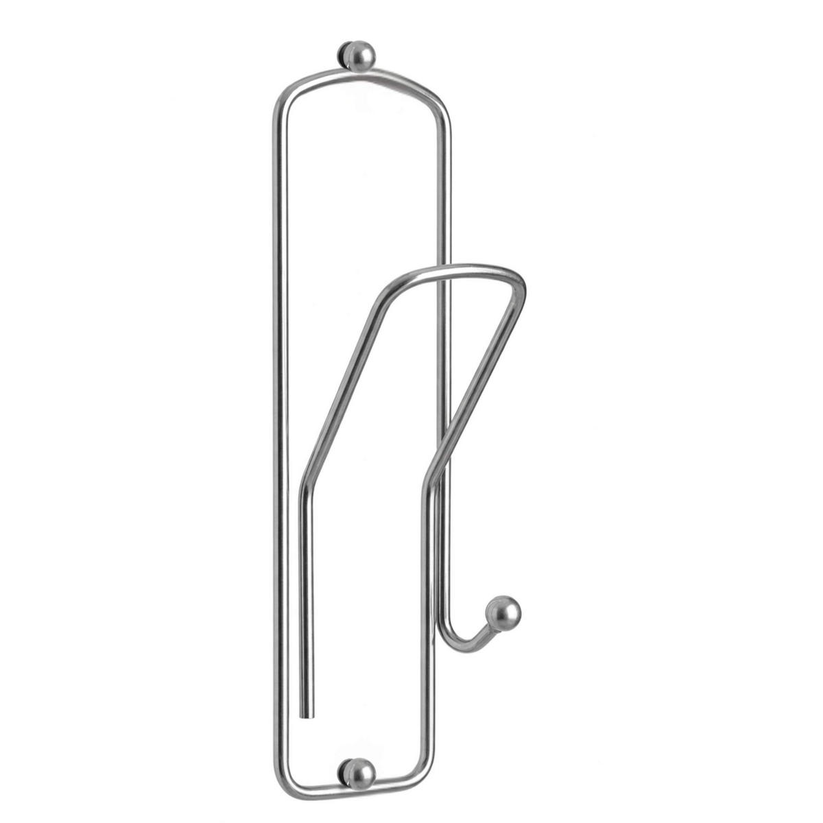 WANDHAKEN Silber Büroklammer 32 cm Metall - Grau, Metall (9/32/8cm)