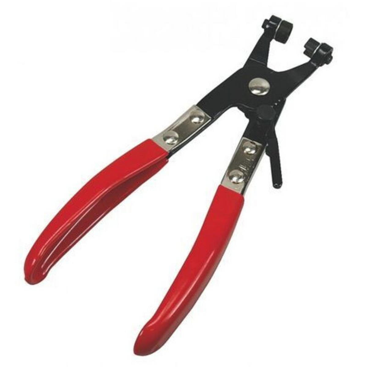 SCHELLE – Verfügt über eine strukturierte Oberfläche für eine schnelle Montage, ohne die Bauteile zu beschädigen. - Rot, Metall (22/1/1cm) - DCA