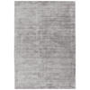 TEPPICH Viskose handgewebt zeitloses Design BARI, Silber 160x230 cm - Silberfarben, Textil (160/230cm) - KADIMA DESIGN