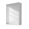 SPIEGELSCHRANK Weiß 65/50/14,5 - Weiß, Metall (50/65/65cm) - EMKE