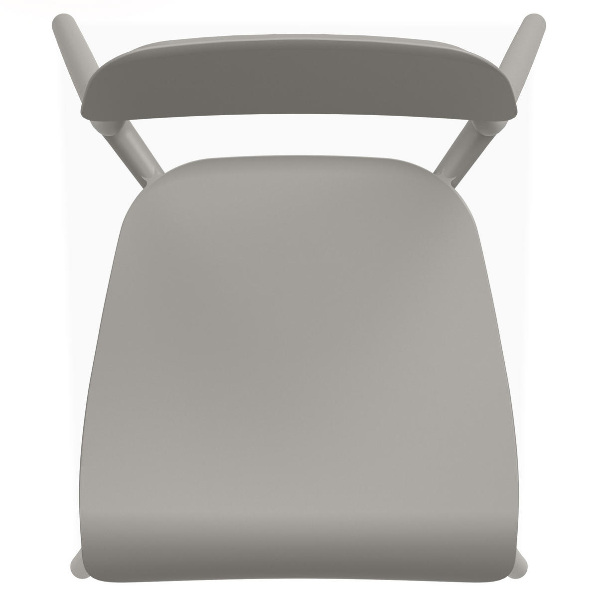 GARTENMÖBEL-SET GALIO, 5-tlg - Graubraun, Kunststoff - KONSIMO®